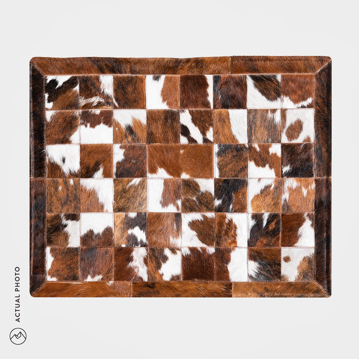 Cowhide Floor Mat Rug Size 3 x 2 Feet F-138