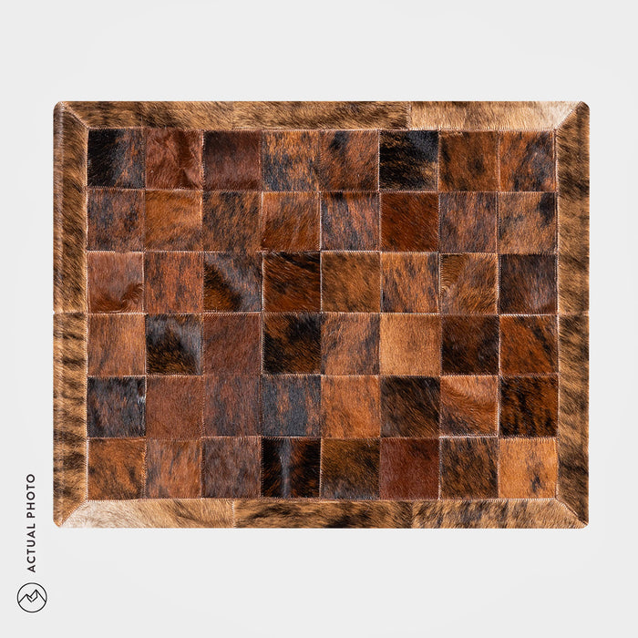 Cowhide Floor Mat Rug Size 3 x 2 Feet F-139