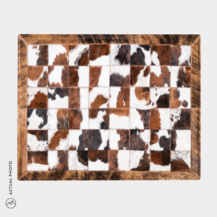 Cowhide Floor Mat Rug Size 3 x 2 Feet F-143