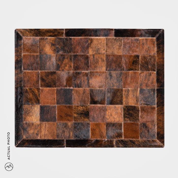 Cowhide Floor Mat Rug Size 3 x 2 Feet F-144