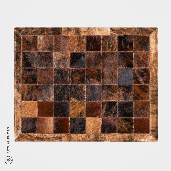 Cowhide Floor Mat Rug Size 3 x 2 Feet F-145