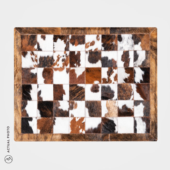 Cowhide Floor Mat Rug Size 3 x 2 Feet F-146