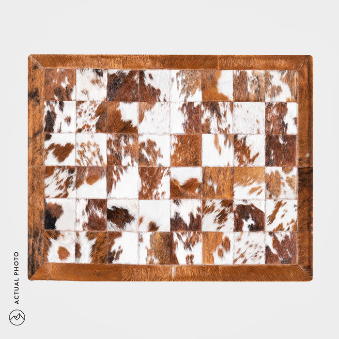 Cowhide Floor Mat Rug Size 3 x 2 Feet F-149