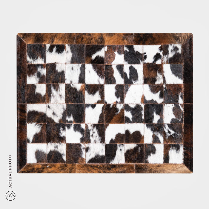 Cowhide Floor Mat Rug Size 3 x 2 Feet F-153