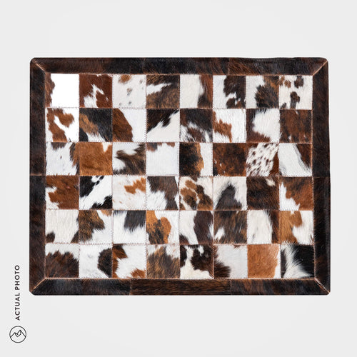Cowhide Floor Mat Rug Size 3 x 2 Feet F-100