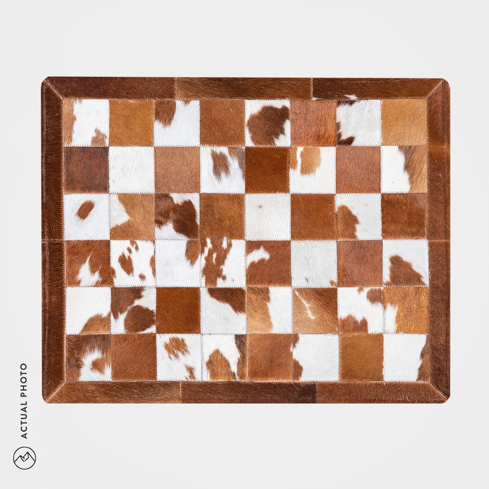Cowhide Floor Mat Rug Size 3 x 2 Feet F-102