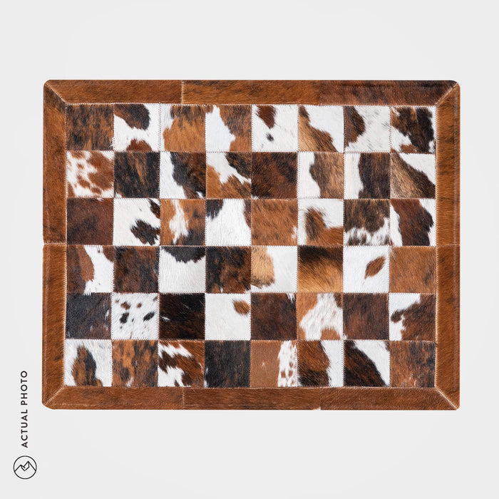 Cowhide Floor Mat Rug Size 3 x 2 Feet F-103