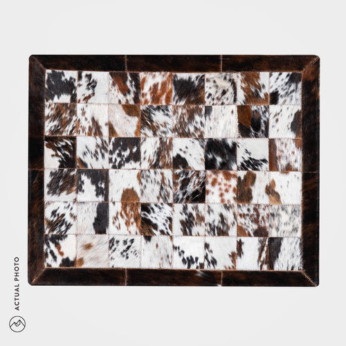 Cowhide Floor Mat Rug Size 3 x 2 Feet F-106