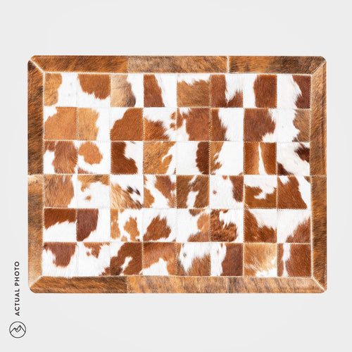 Cowhide Floor Mat Rug Size 3 x 2 Feet F-111
