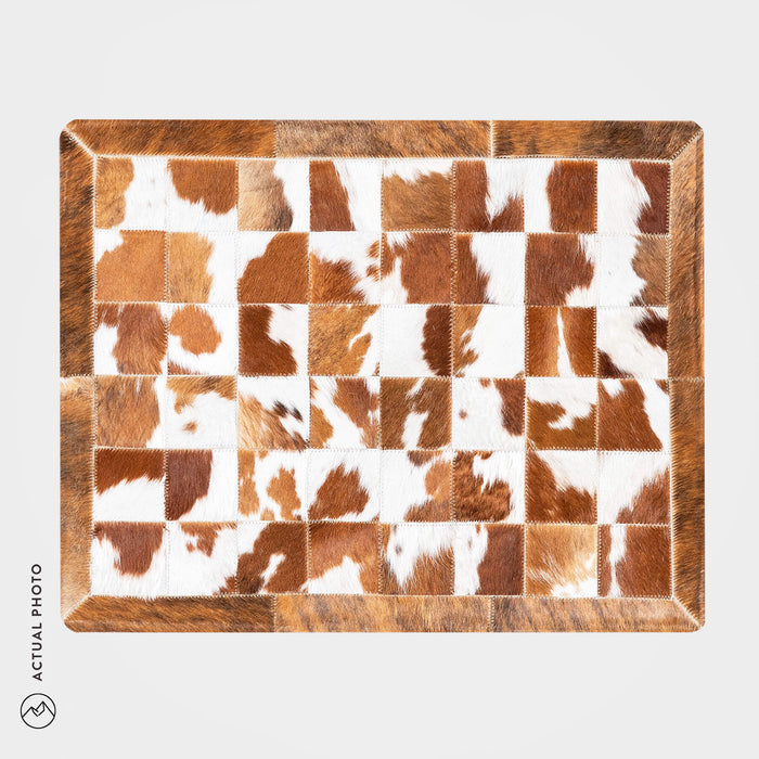Cowhide Floor Mat Rug Size 3 x 2 Feet F-111