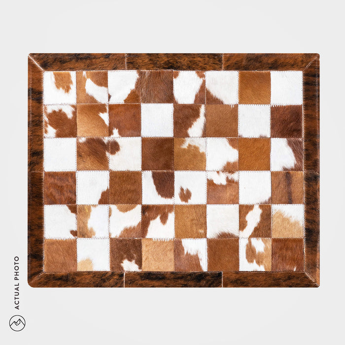 Cowhide Floor Mat Rug Size 3 x 2 Feet F-112