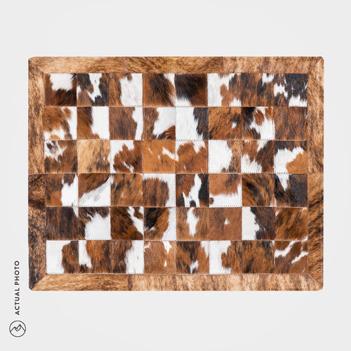 Cowhide Floor Mat Rug Size 3 x 2 Feet F-117