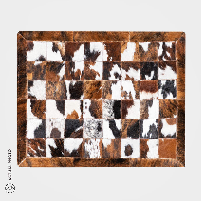 Cowhide Floor Mat Rug Size 3 x 2 Feet F-119