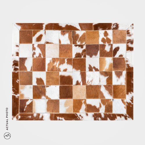 Cowhide Floor Mat Rug Size 3 x 2 Feet F-121