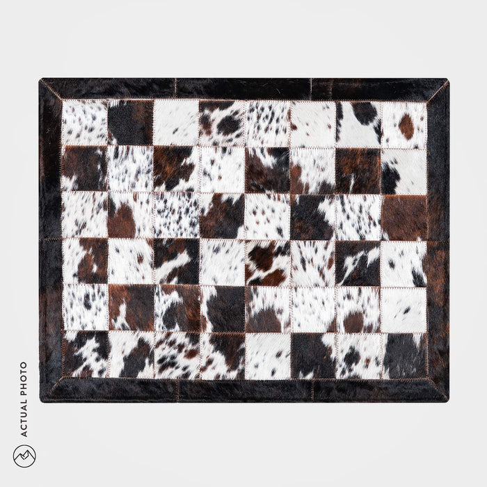 Cowhide Floor Mat Rug Size 3 x 2 Feet F-122