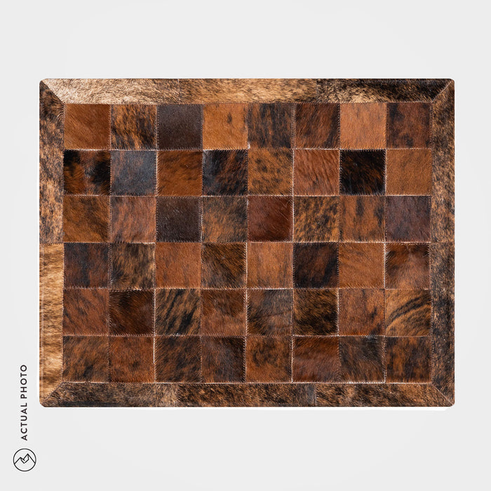 Cowhide Floor Mat Rug Size 3 x 2 Feet F-124