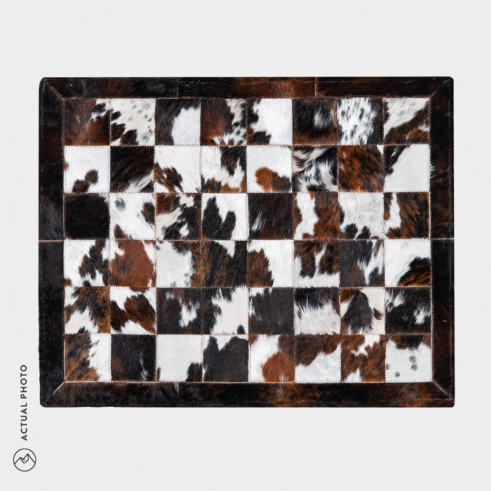 Cowhide Floor Mat Rug Size 3 x 2 Feet F-128