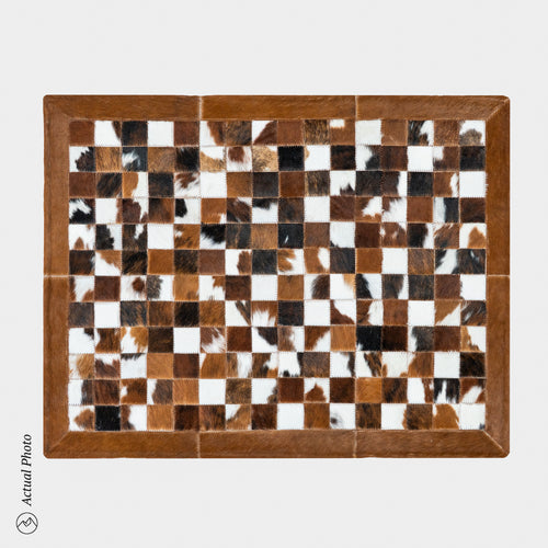 Cowhide Floor Mat Rug Size 3 x 2 Feet F-15