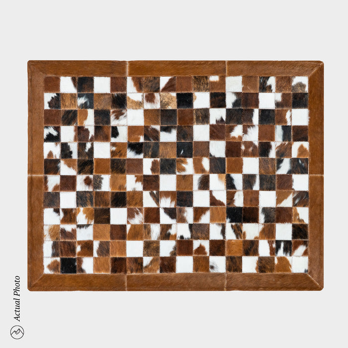 Cowhide Floor Mat Rug Size 3 x 2 Feet F-15