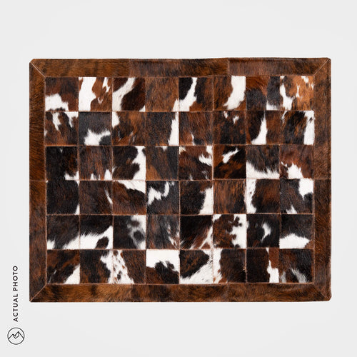 Cowhide Floor Mat Rug Size 3 x 2 Feet F-160