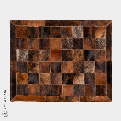 Cowhide Floor Mat Rug Size 3 x 2 Feet F-163