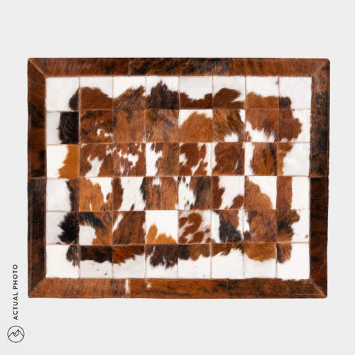 Cowhide Floor Mat Rug Size 3 x 2 Feet F-167