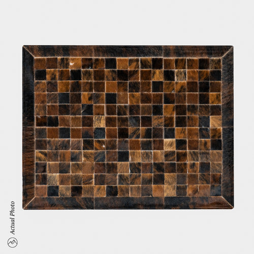 Cowhide Floor Mat Rug Size 3 x 2 Feet F-17