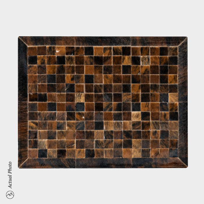 Cowhide Floor Mat Rug Size 3 x 2 Feet F-17