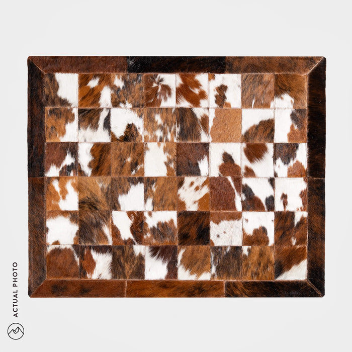 Cowhide Floor Mat Rug Size 3 x 2 Feet F-171