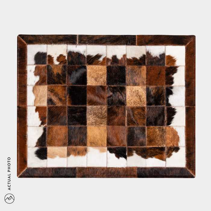 Cowhide Floor Mat Rug Size 3 x 2 Feet F-176