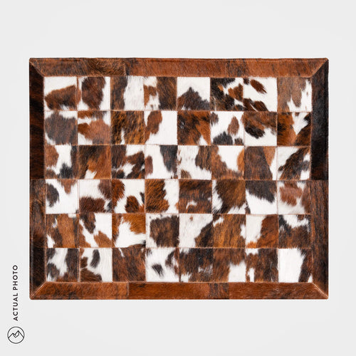 Cowhide Floor Mat Rug Size 3 x 2 Feet F-181