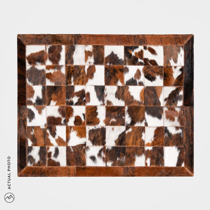 Cowhide Floor Mat Rug Size 3 x 2 Feet F-181
