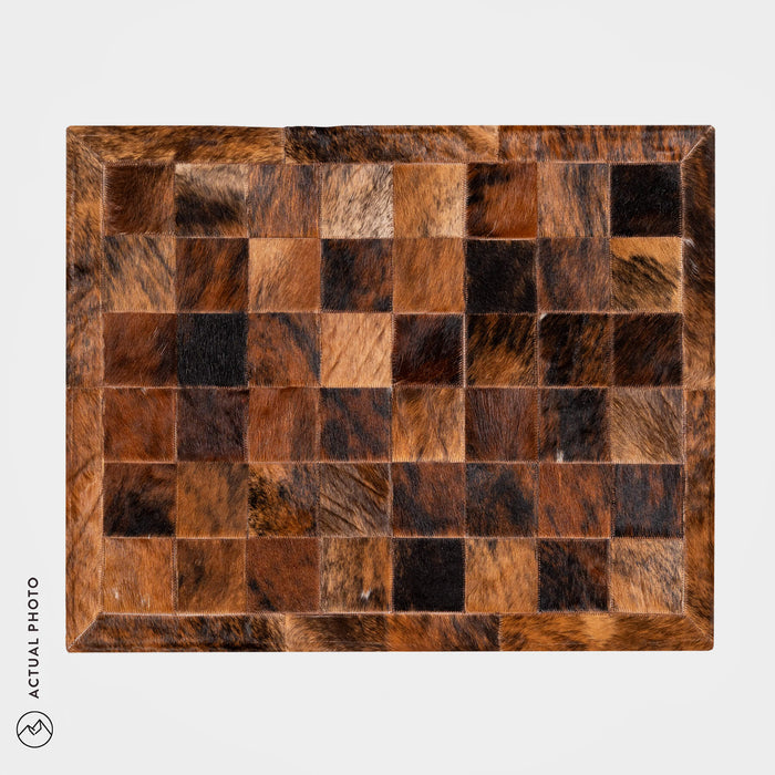 Cowhide Floor Mat Rug Size 3 x 2 Feet F-182