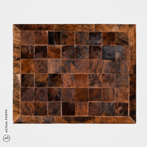 Cowhide Floor Mat Rug Size 3 x 2 Feet F-183