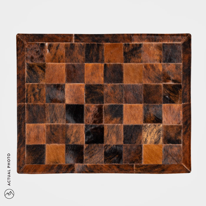 Cowhide Floor Mat Rug Size 3 x 2 Feet F-186