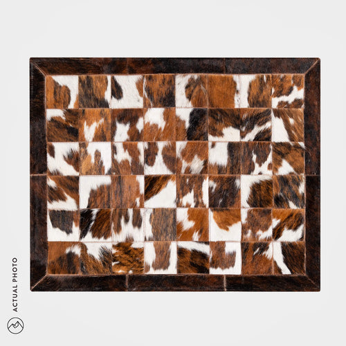 Cowhide Floor Mat Rug Size 3 x 2 Feet F-188