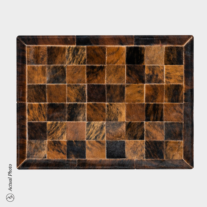 Cowhide Floor Mat Rug Size 3 x 2 Feet F-23