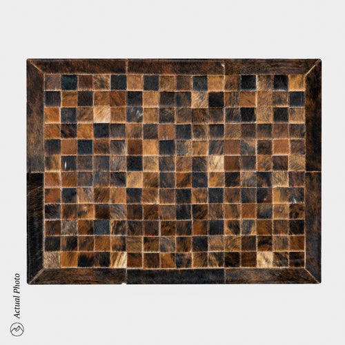 Cowhide Floor Mat Rug Size 3 x 2 Feet F-24