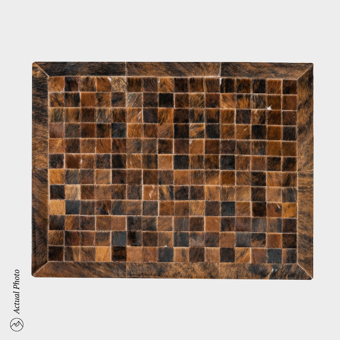 Cowhide Floor Mat Rug Size 3 x 2 Feet F-4