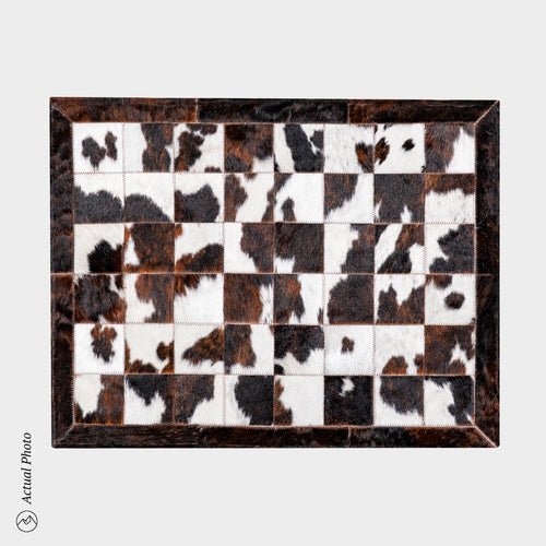 Cowhide Floor Mat Rug Size 3 x 2 Feet F-60
