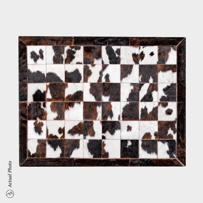 Cowhide Floor Mat Rug Size 3 x 2 Feet F-60