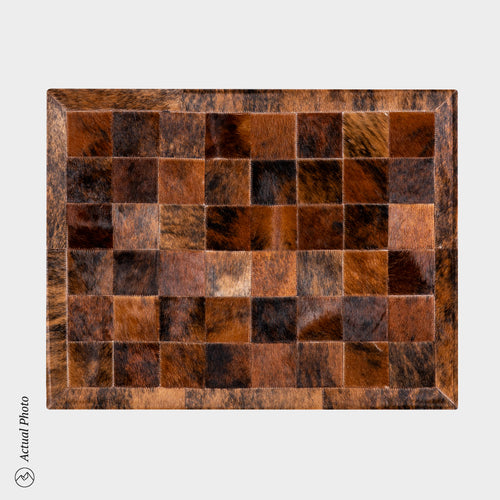 Cowhide Floor Mat Rug Size 3 x 2 Feet F-61
