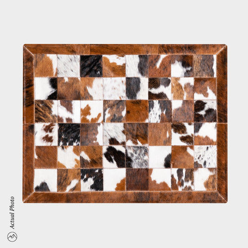 Cowhide Floor Mat Rug Size 3 x 2 Feet F-64