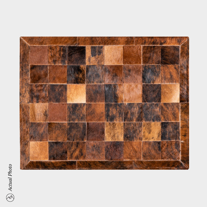 Cowhide Floor Mat Rug Size 3 x 2 Feet F-66
