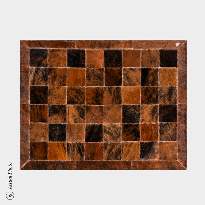 Cowhide Floor Mat Rug Size 3 x 2 Feet F-72