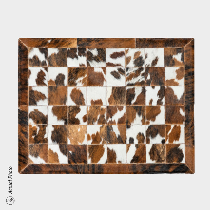 Cowhide Floor Mat Rug Size 3 x 2 Feet F-8