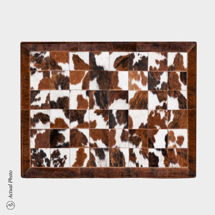 Cowhide Floor Mat Rug Size 3 x 2 Feet F-57
