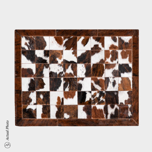 Cowhide Floor Mat Rug Size 3 x 2 Feet F-51