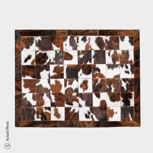 Cowhide Floor Mat Rug Size 3 x 2 Feet F-50