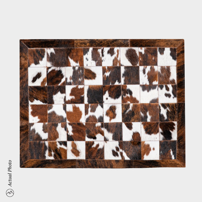 Cowhide Floor Mat Rug Size 3 x 2 Feet F-50